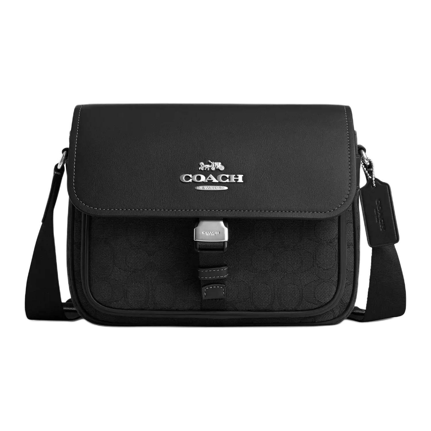 Сумка женская Coach Pace 24 Carriage Logo Messenger S - Boxette Shop